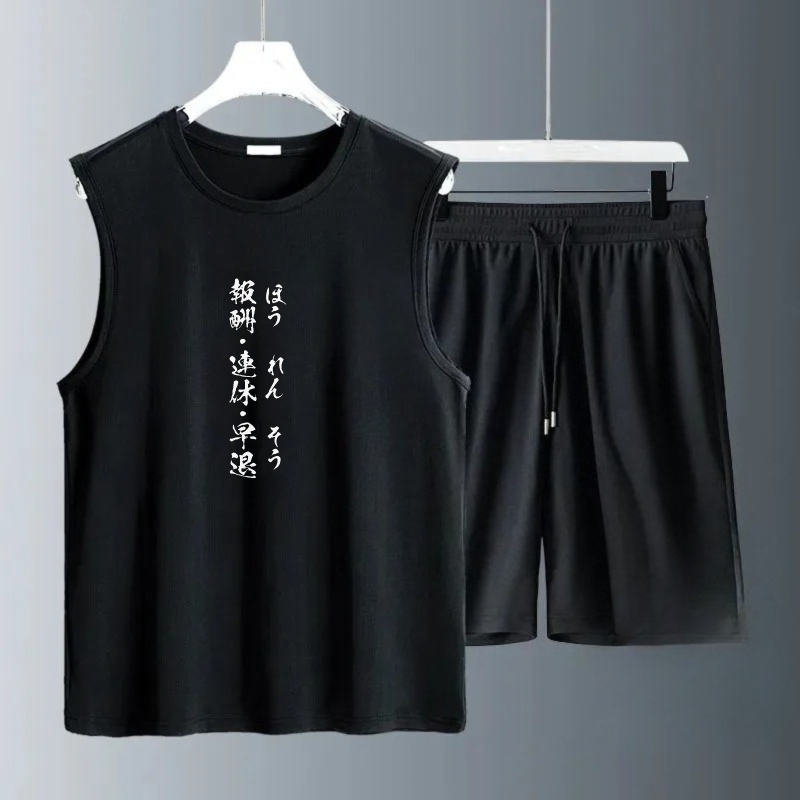 Summer Clothing Sets Men - Мужские комплекты майок 2026 года, летние,