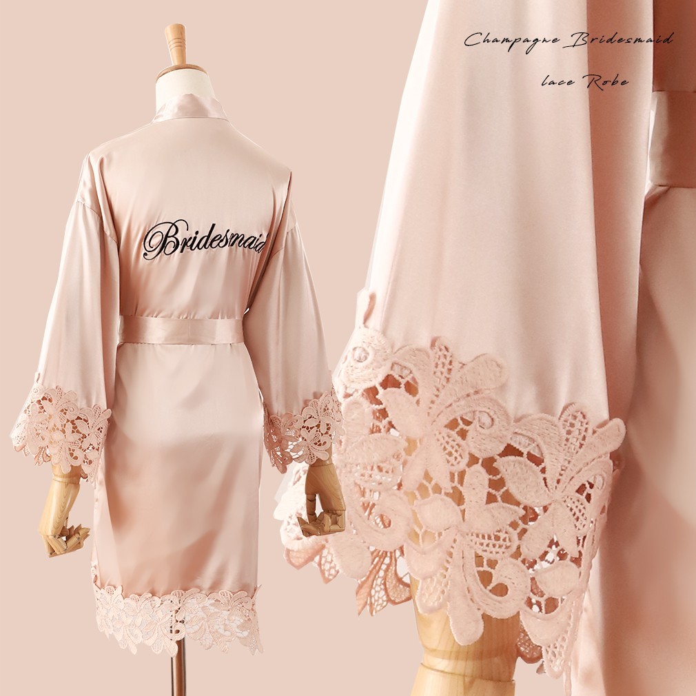 Summer Nights Clothing - Летняя кружевная Пижама, Свадебный халат для