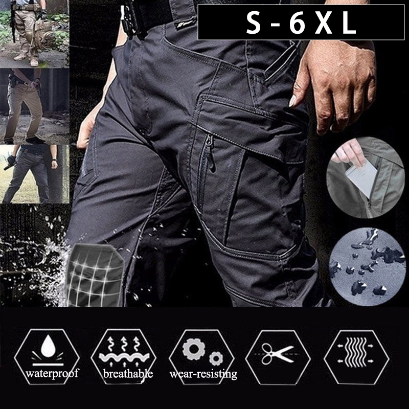 Summer Hiking Clothing - Тактические брюки-карго, мужские армейские брюки, армейские