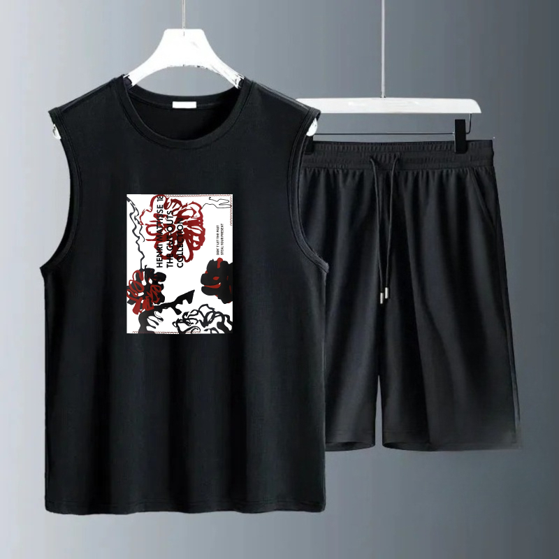 Summer Clothing Sets Men - Мужские комплекты майок 2026 Лето Быстросохнущий