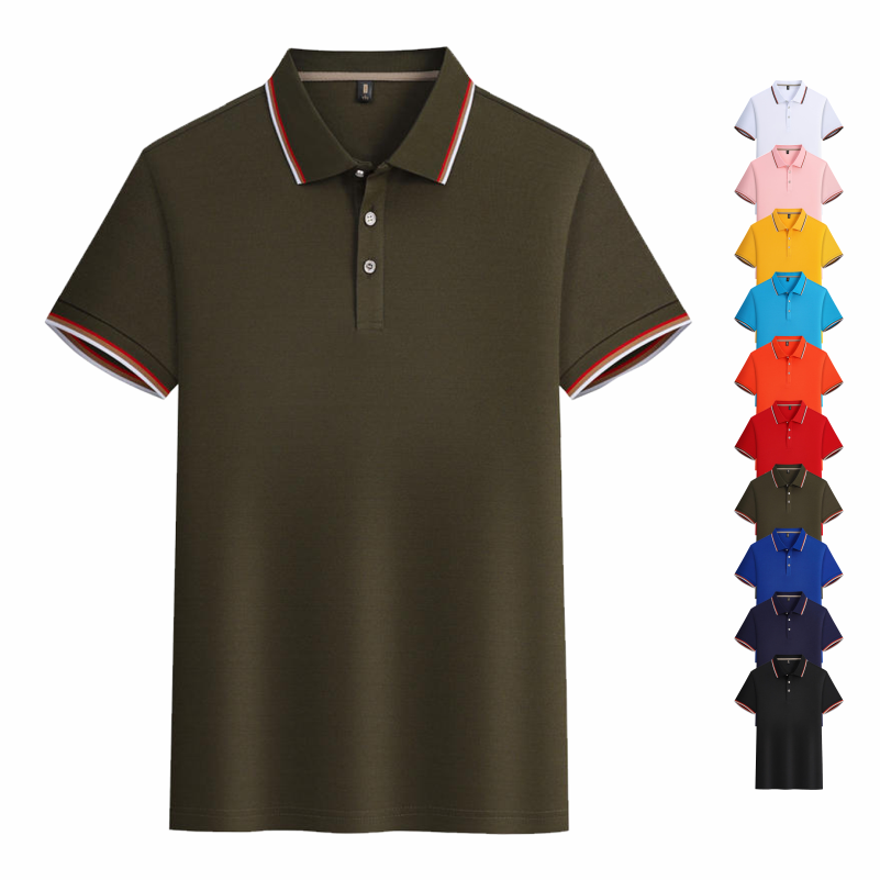 Summer Golf Clothing - Рубашка-поло летняя с коротким рукавом, крутая