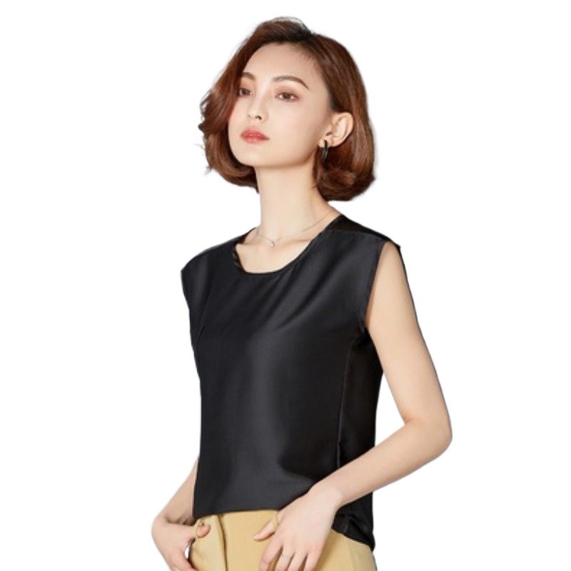 Summer Clothing Modest - Сексуальный шелковый жилет для женщин, летний