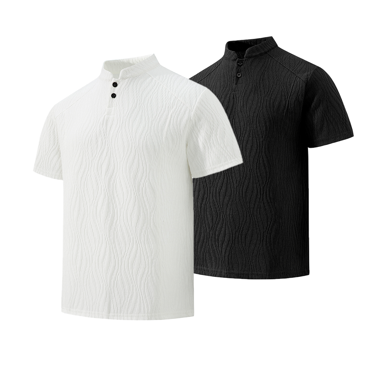 Мужская рубашка-хенли с тексту – обзор и цена Summer Golf Clothing