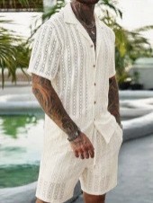 Мужской вязаный комплект из дв – обзор и цена Summer Clothing Sets Men