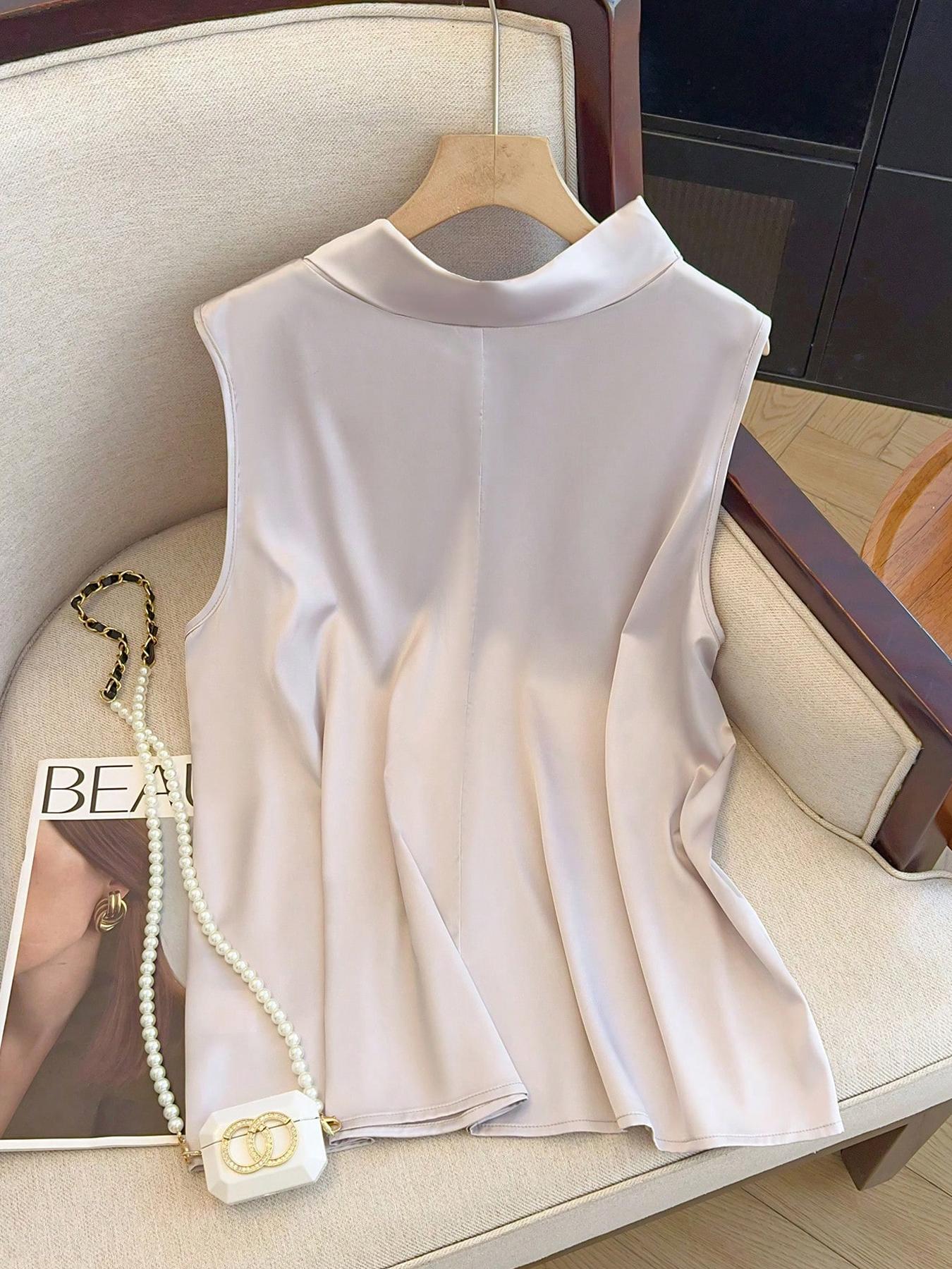 【Плюс-сайз】 Однотонный топ с з – обзор и цена Summer Clothing Wear