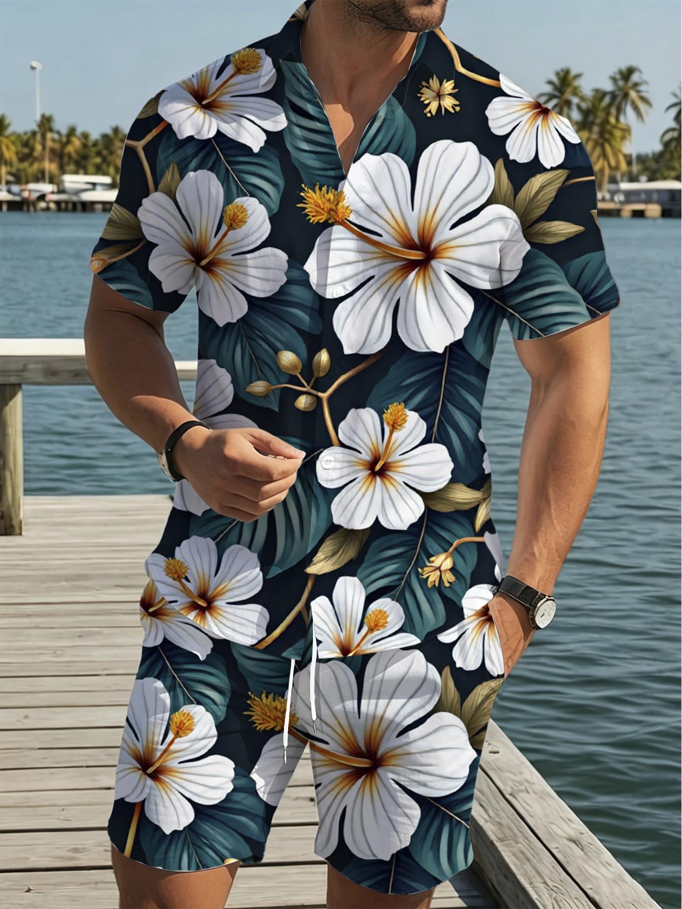 Мужские комплекты с 3D-принтом – обзор и цена Summer Clothing Sets Men