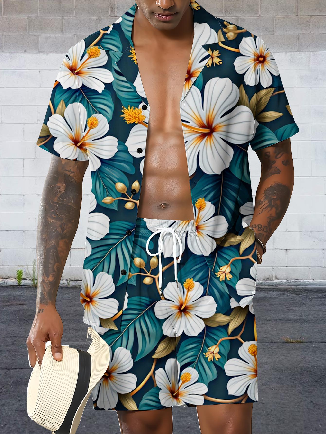 Мужские комплекты с 3D-принтом – обзор и цена Summer Clothing Sets Men