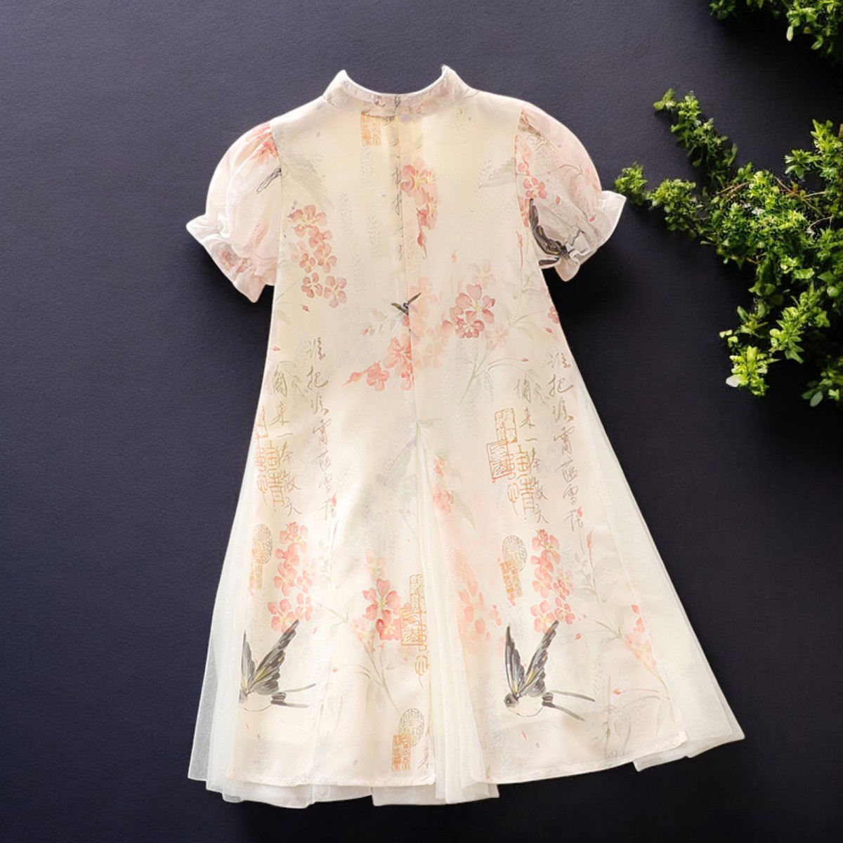 Детские платья с цветочным при – обзор и цена Summer Clothing Teen Girls