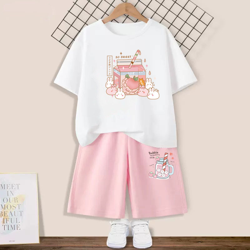 Летний детский комплект одежды – обзор и цена Summer Clothing Teen Girls