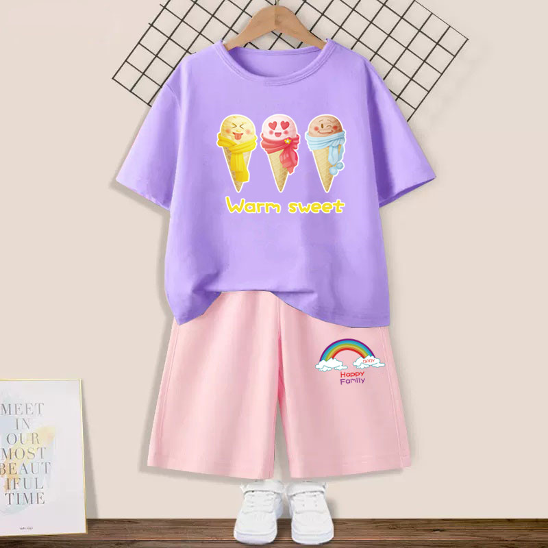 Летний детский комплект одежды – обзор и цена Summer Clothing Teen Girls
