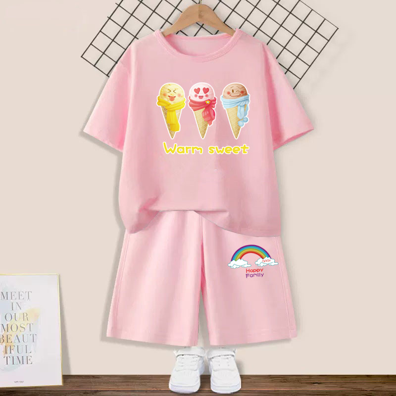 Летний детский комплект одежды – обзор и цена Summer Clothing Teen Girls