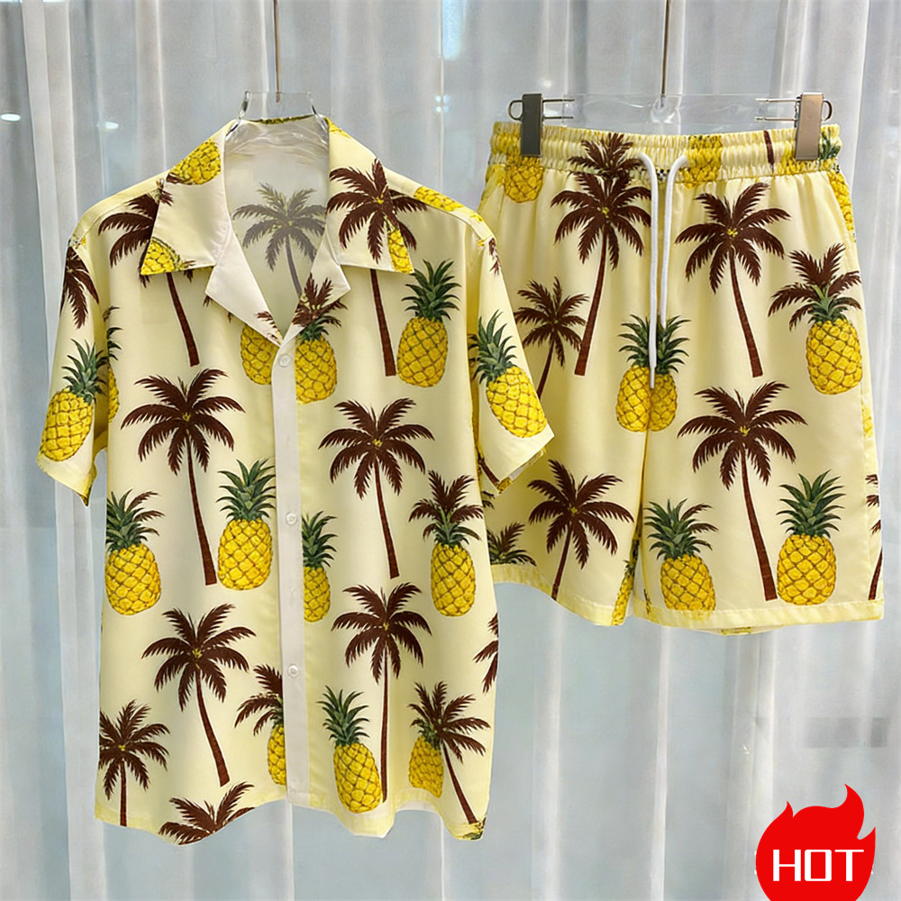 Летние мужские комплекты рубаш – обзор и цена Summer Clothing Sets Men