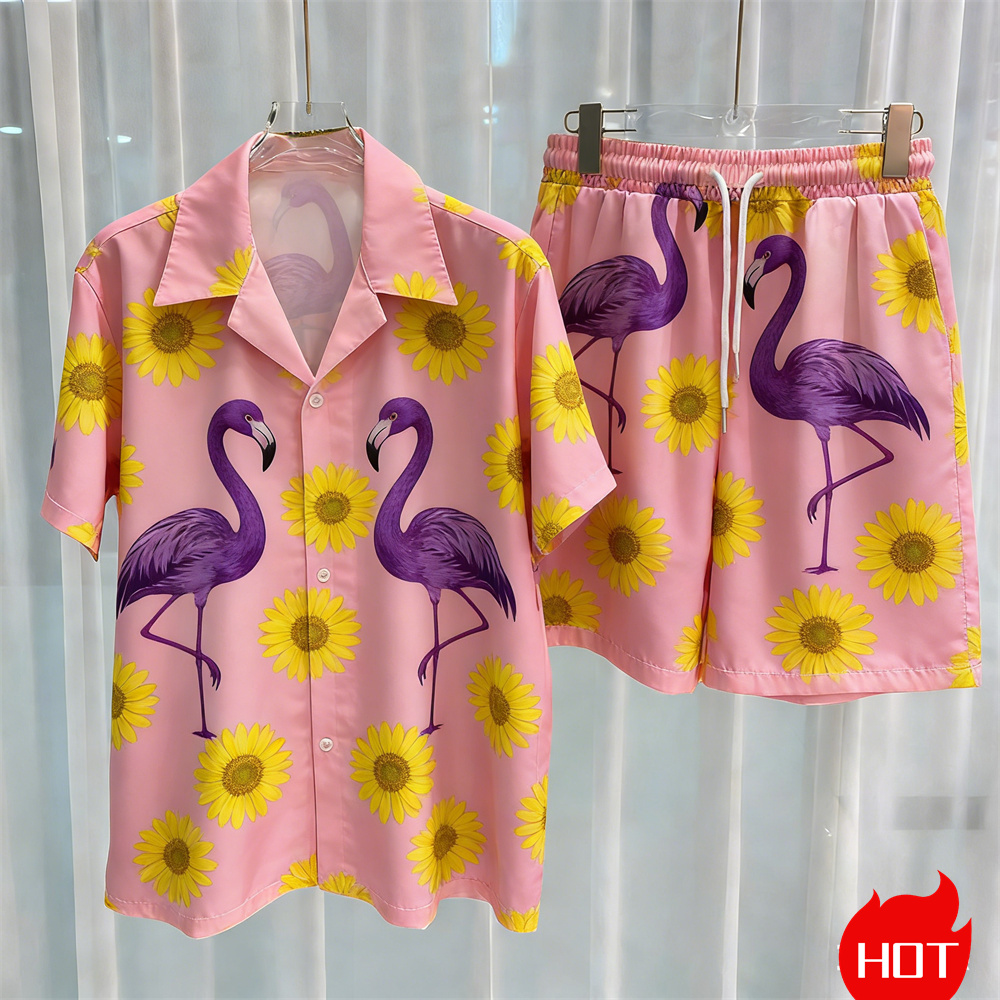 Летние мужские комплекты рубаш – обзор и цена Summer Clothing Sets Men