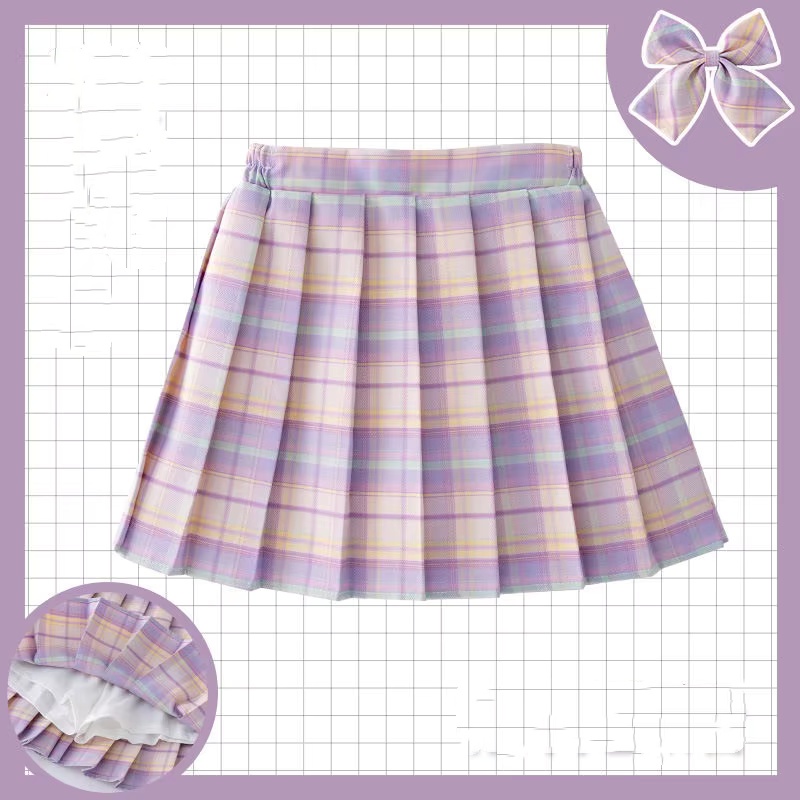 Детская клетчатая юбка, детска – обзор и цена Summer Clothing Teen Girls