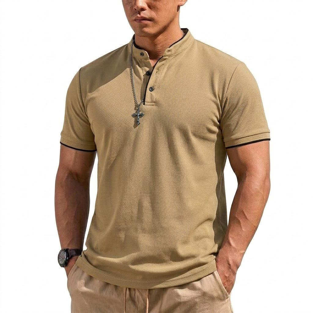 Летняя мужская футболка-поло с – обзор и цена Summer Hiking Clothing