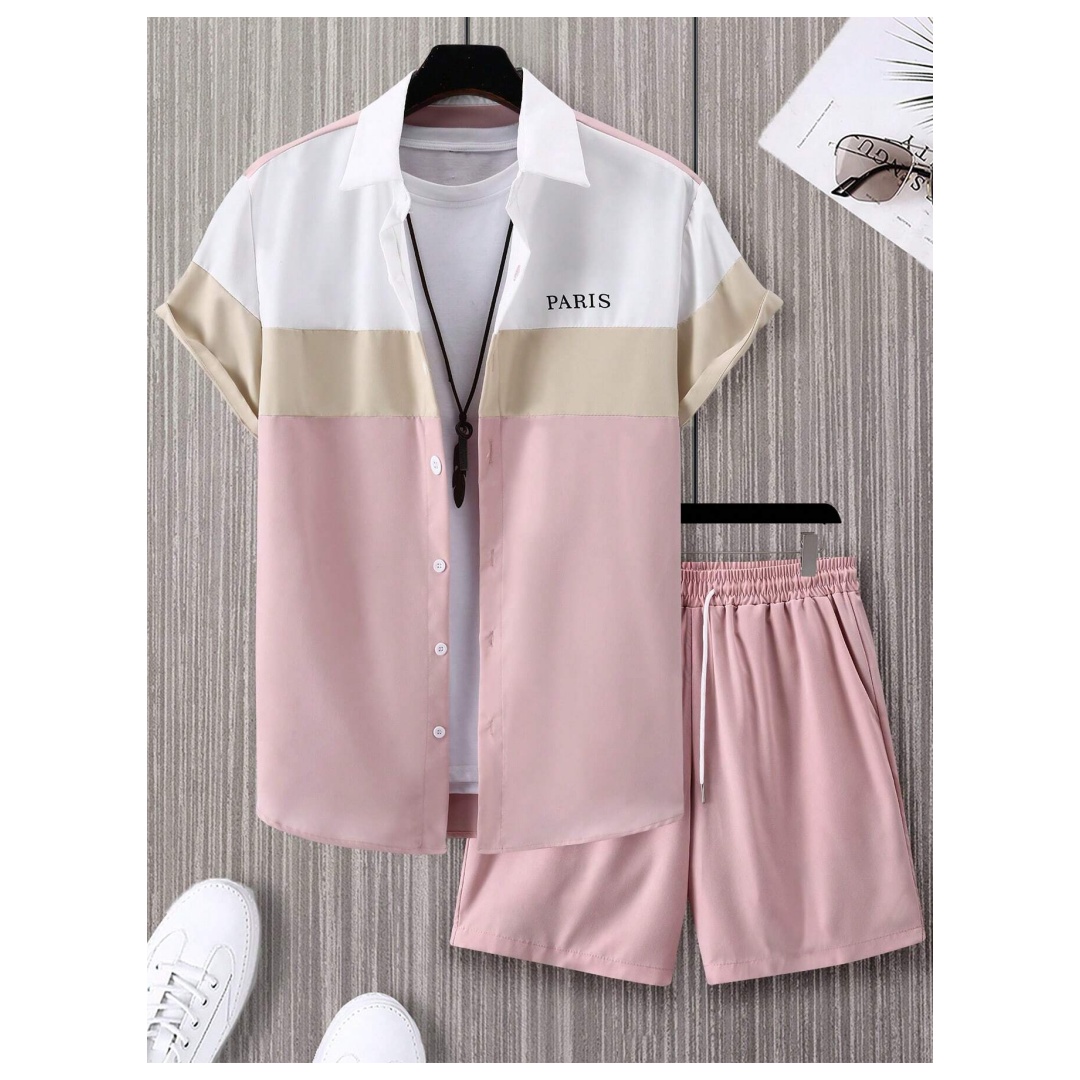 Мужской модный костюм сине-бел – обзор и цена Summer Clothes Fashion