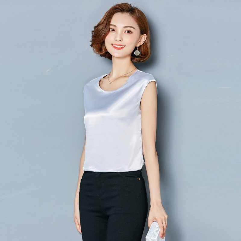 Сексуальный шелковый жилет для – обзор и цена Summer Clothing Modest