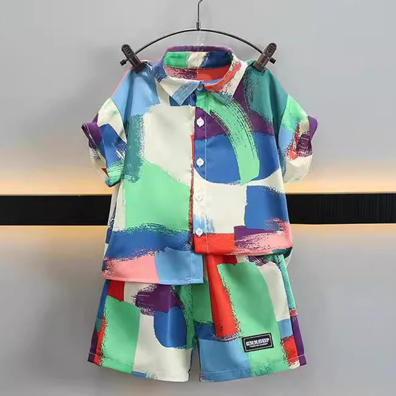 Новый летний комплект детской  – обзор и цена Summer Clothing Drawing