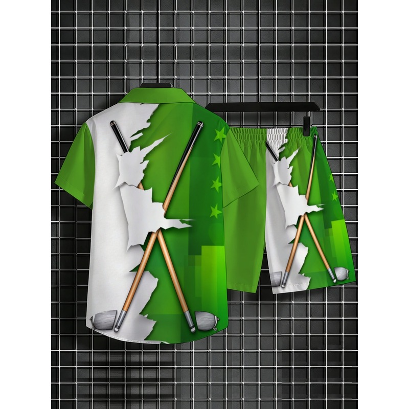 Мужской легкий повседневный ко – обзор и цена Summer Clothing Sets Men